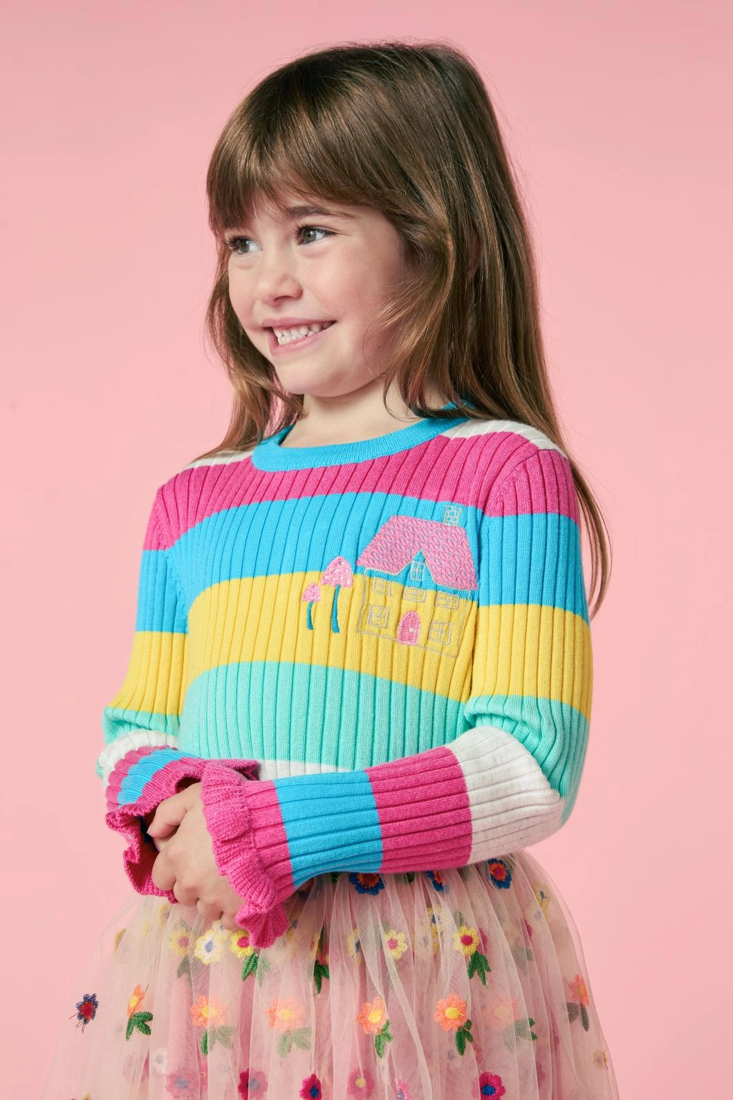 Winter Comfort Performance Comfort Cottage Stripe Kids Rib Top