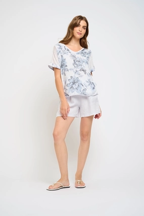 LINEN SHORTS Relaxed Layer Wonder Core