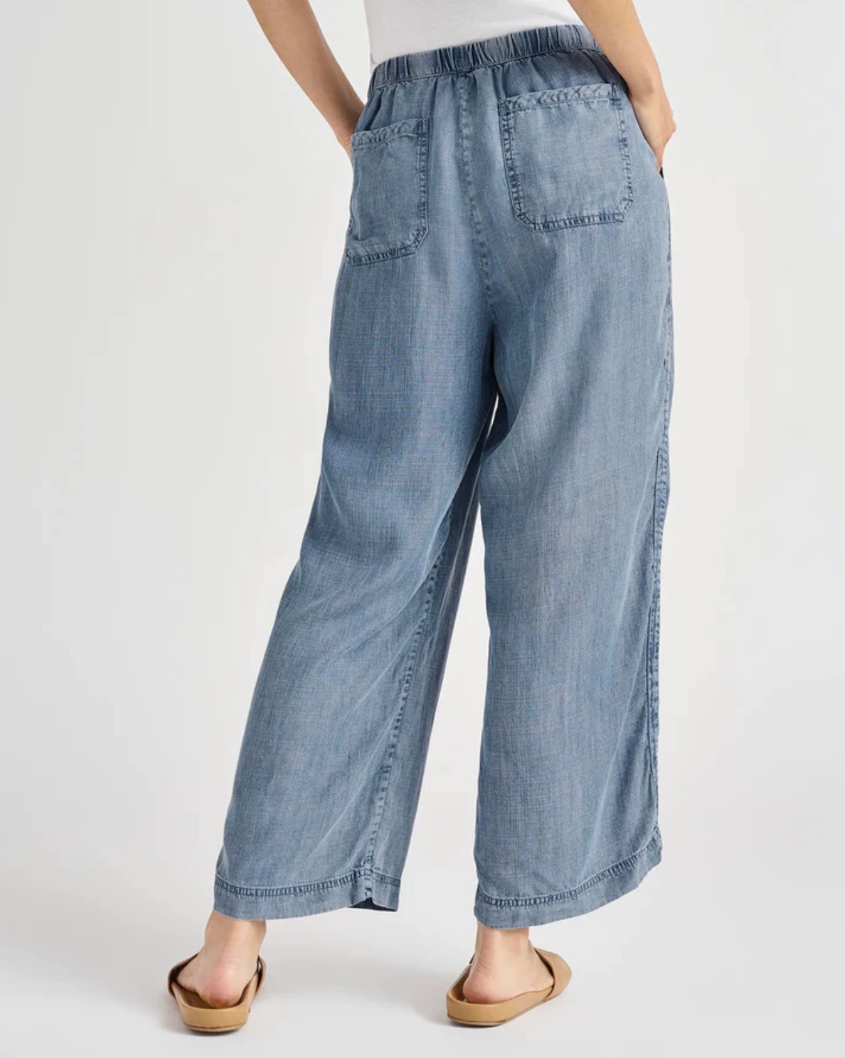 Earth Fit Light Wool ANGIE INDIGO PANT