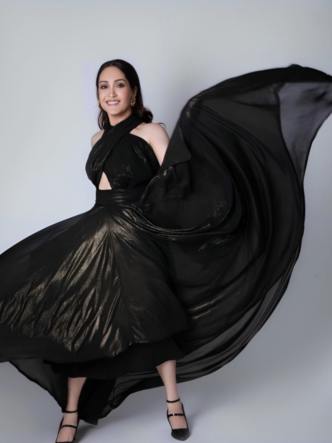 Embroidered Fabric Tezca Gown