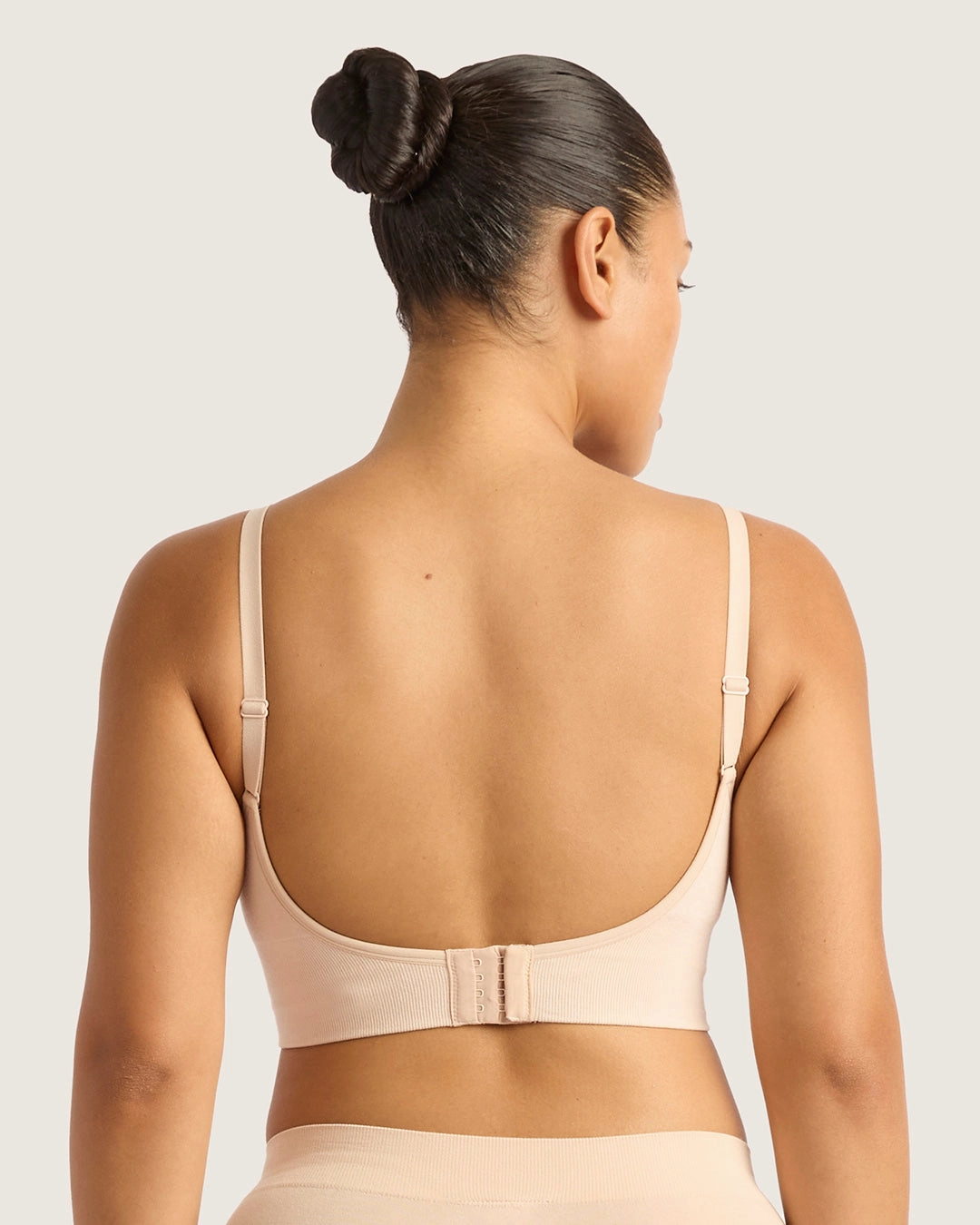 Cool-down Wireless Low Back Bra - Shell