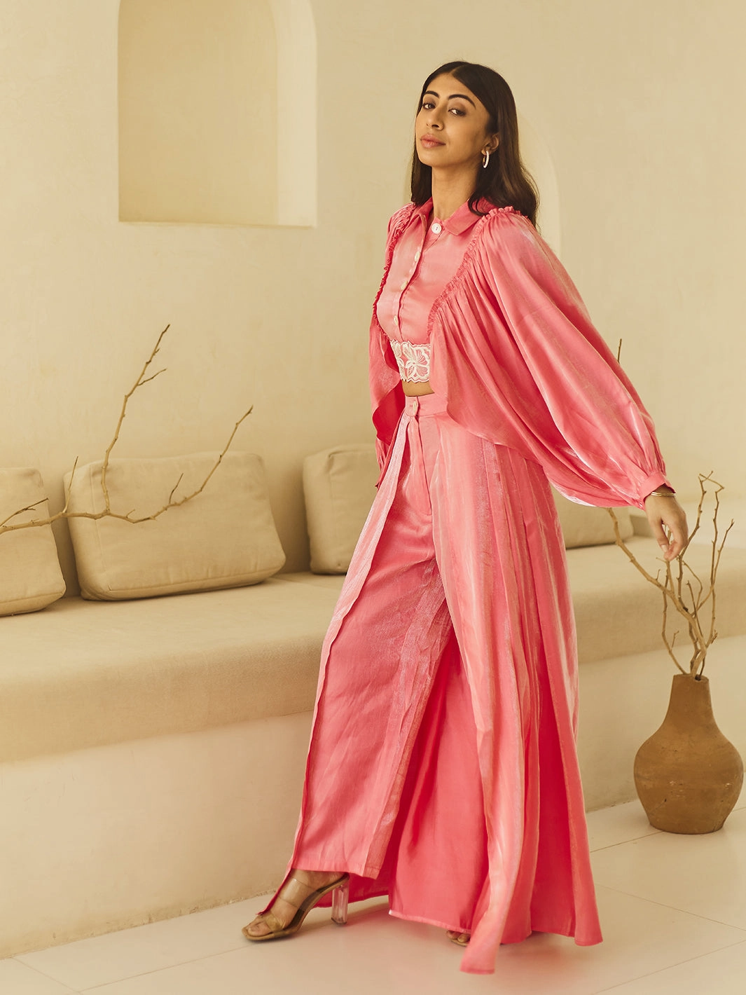 THOR PINK TOP Stretch-Recovery Minimal Detail