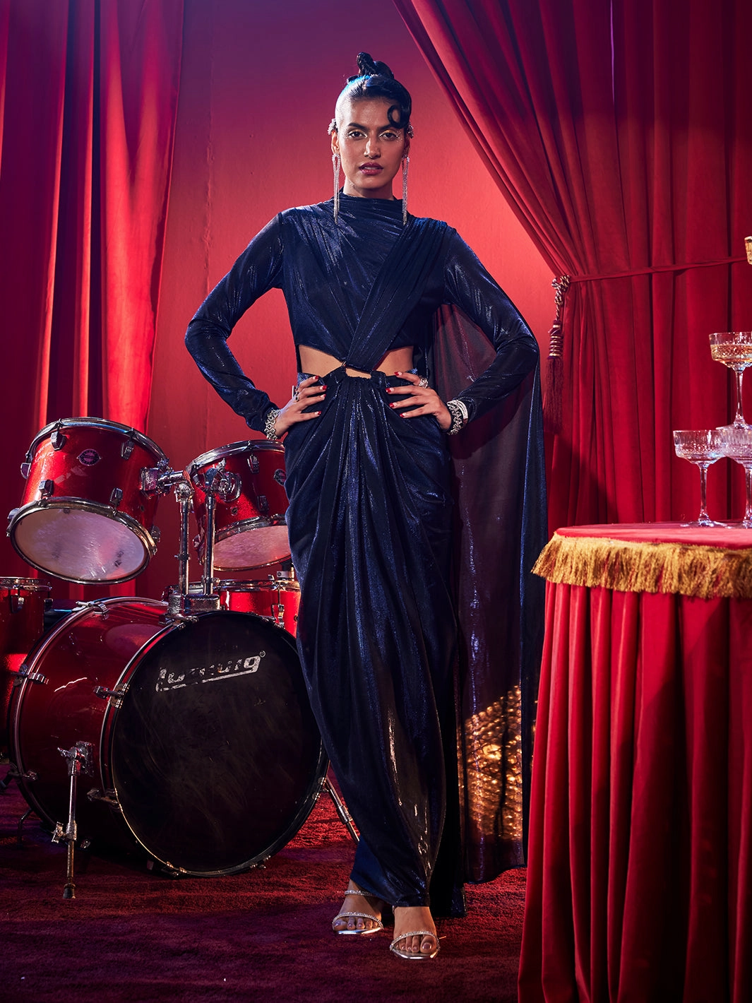 Tiara Cutout Gown Move Free Seasonal Must-Have