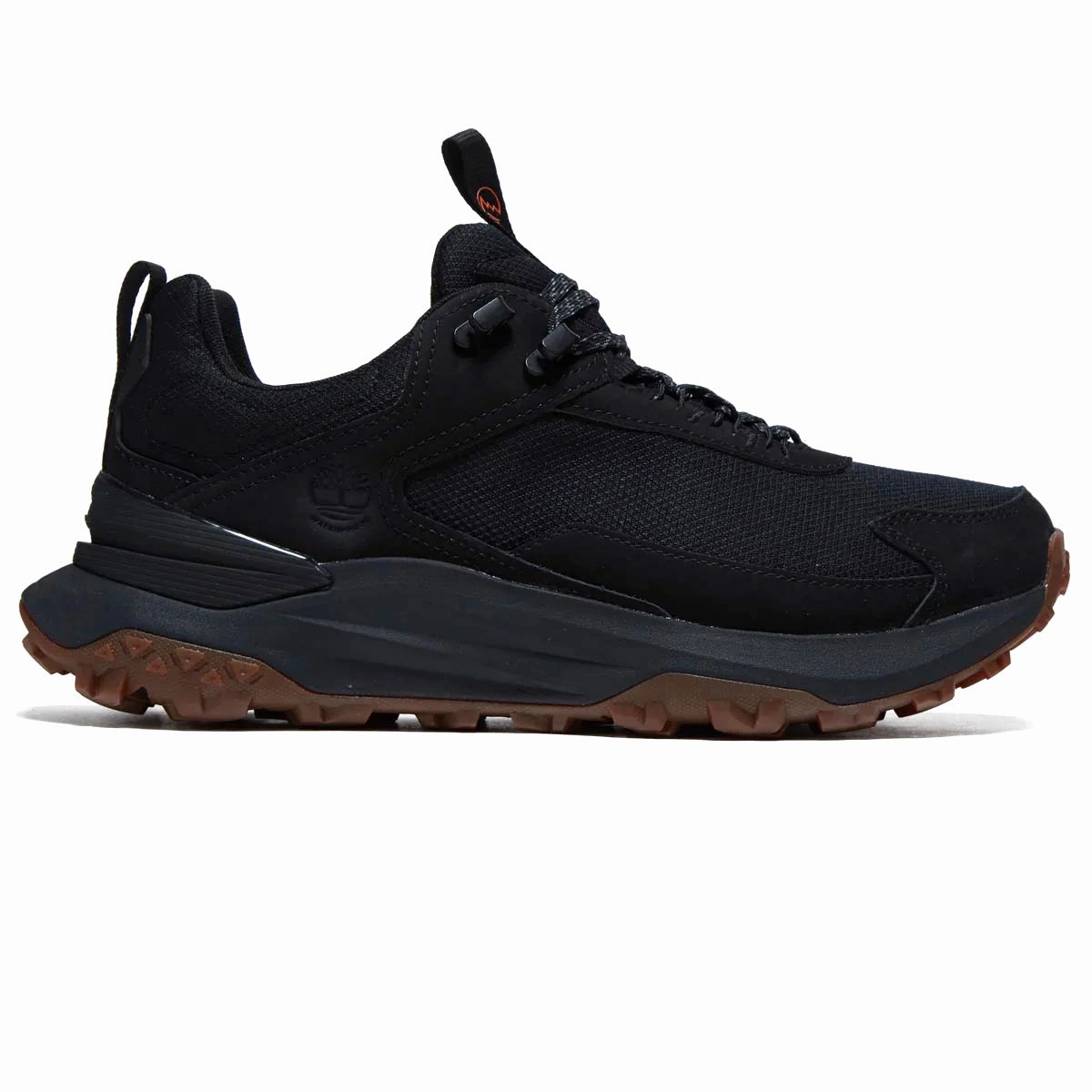 Timberland Motion Access Low Lace Up Wp Shoes - Black Mesh Padded Tongue Design Machine washable