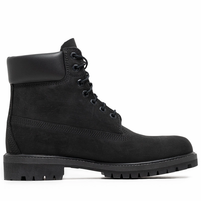 Timberland Premium 6" Lace Up Waterproof Boot - Black Stylish Appeal