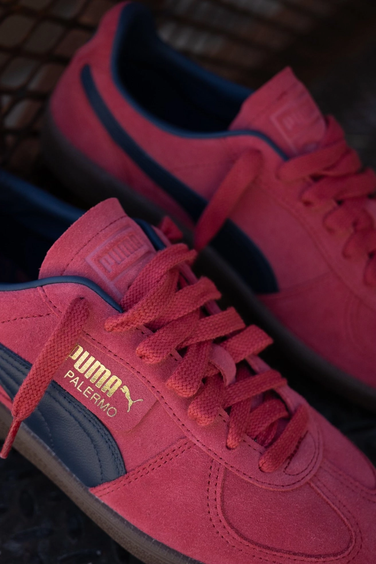 Mens Puma Palermo (Club Red/Club Navy) Tension Balanced Upper