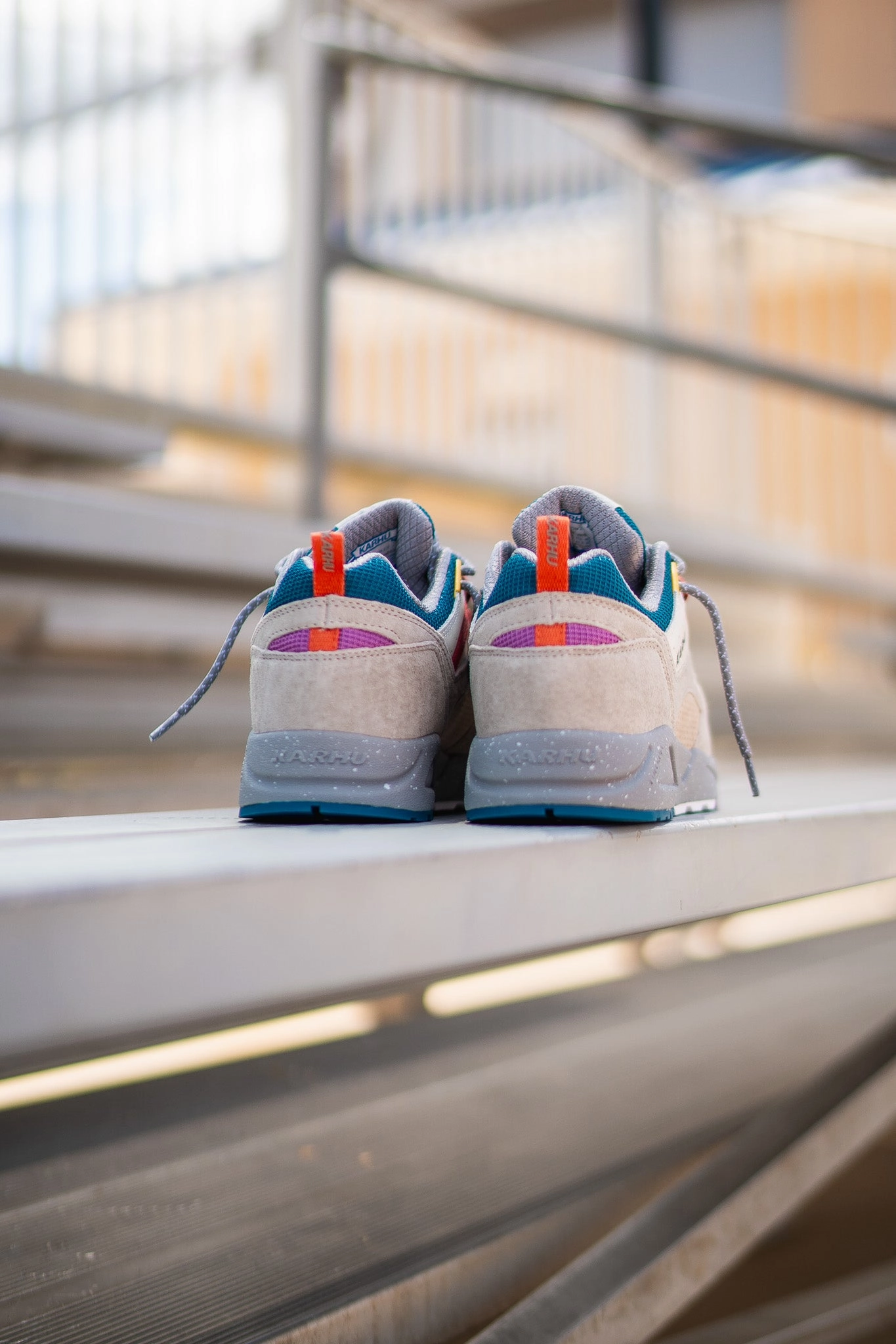 Mens Karhu Fusion 2.0 (Silver Lining/Mineral Red) All-Purpose Wear Ventilation Channel System