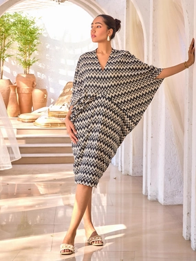 Edgy Layers Smart touch Rabat Kaftan Dress