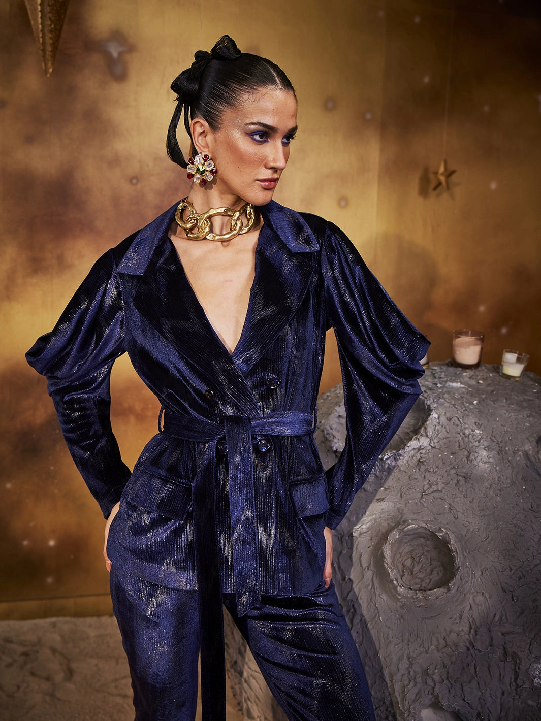 Work Friendly VELVET WHISPER JACKET