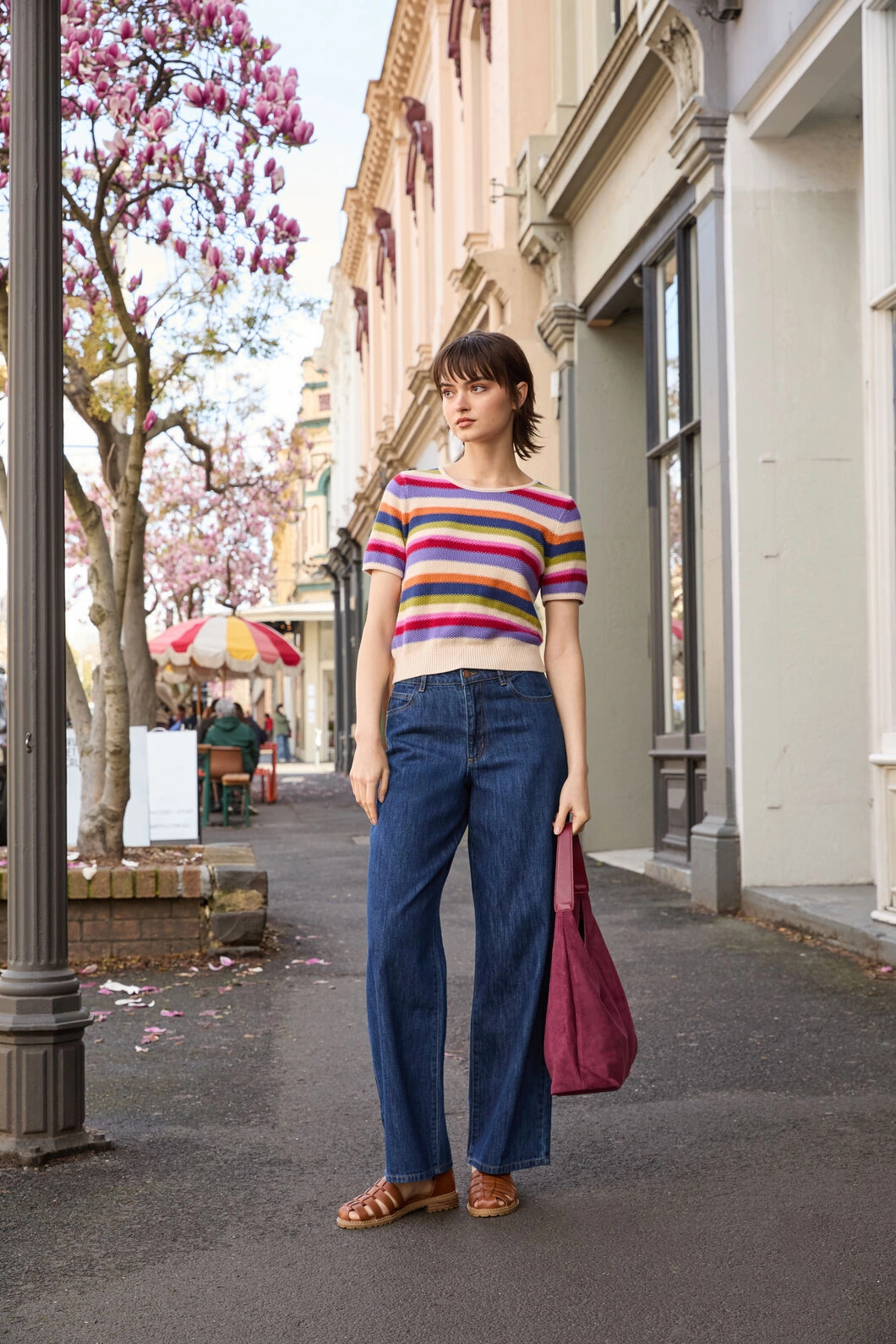 Philippa Indigo Relaxed Jean Unisex Look Daily Attire