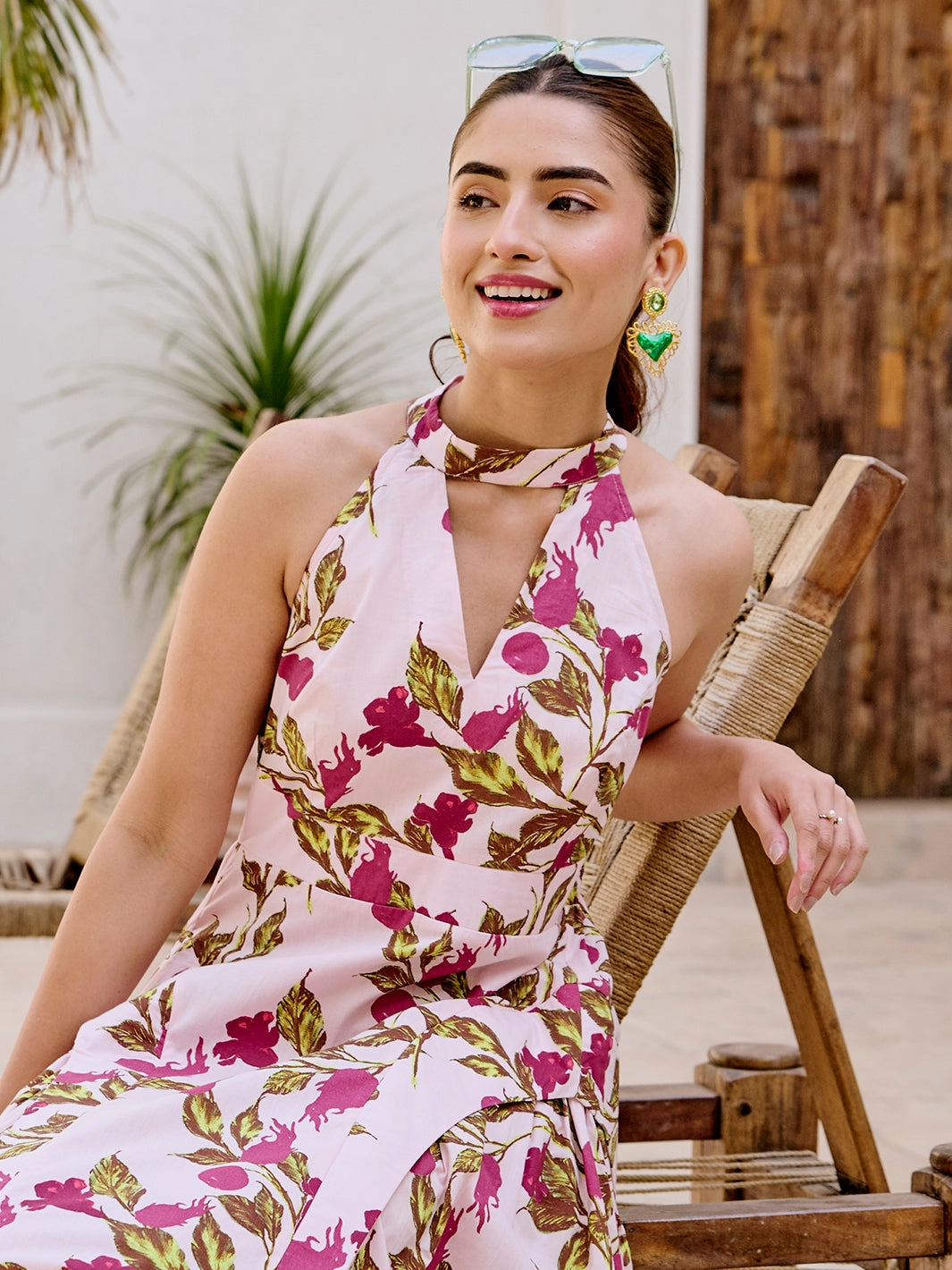 Tulum Bloom Midi Dress Sister Glow