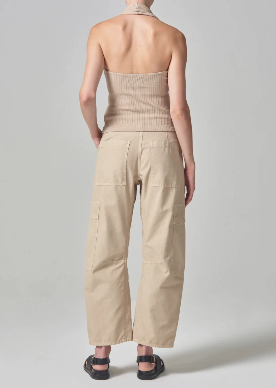 MARCELLE LOW SLUNG CARGO IN TAOS SAND Balance Core ShockAbsorbent Padding