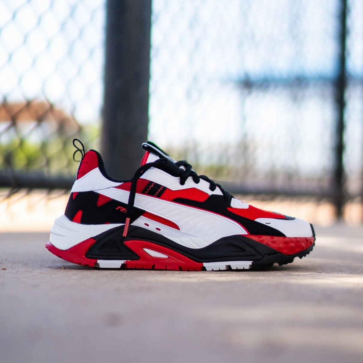 Mens Puma RS-Trck SUPER (Risk Red) Sporty Style Elite Cushioning