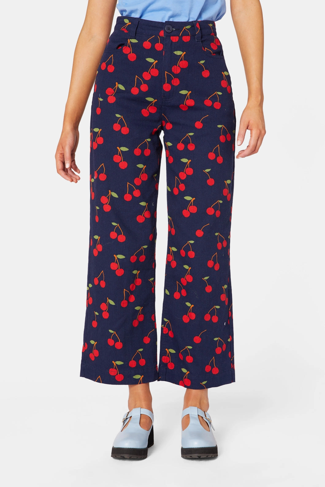 Sweet Cherry Jean Casual Dressing