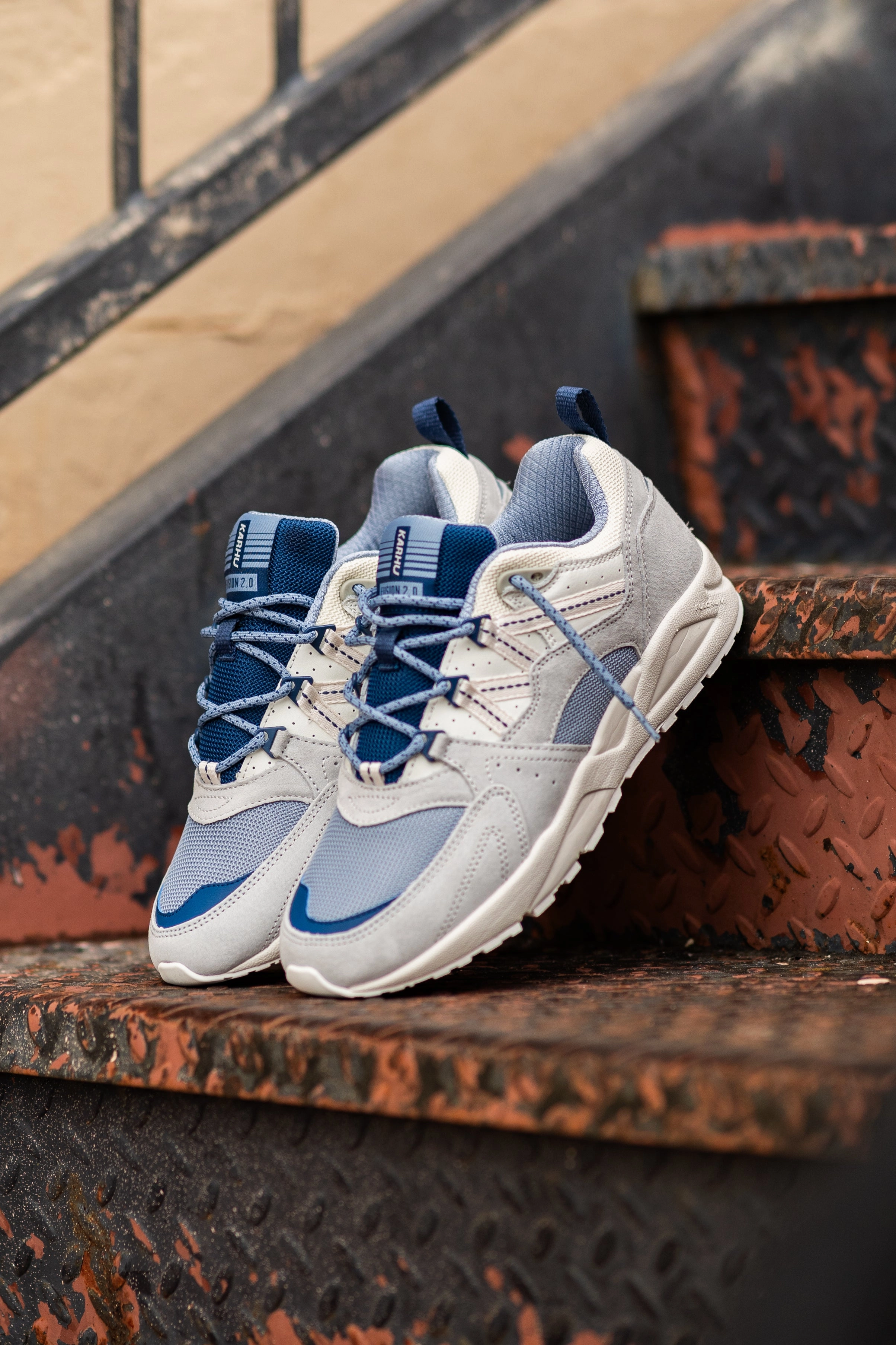 Full-Support Motion Control Arch Men's Karhu Fusion 2.0 (Dawn Blue/Ashley Blue)