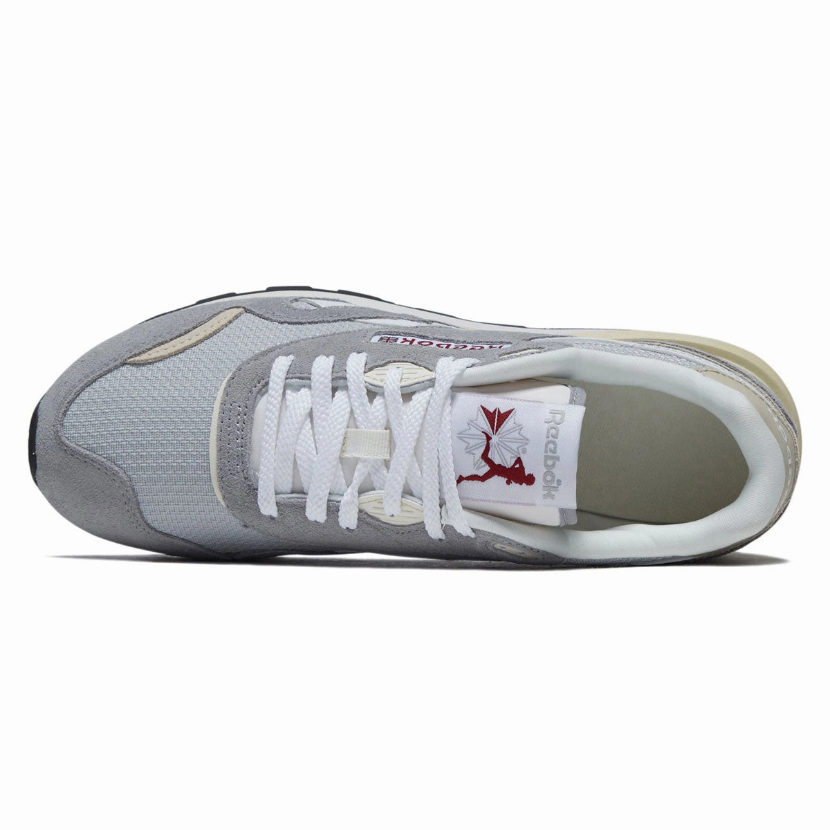 Heel Balance Reebok Classic Nylon 89 Shoes - Grey 1/Grey 2/Chalk