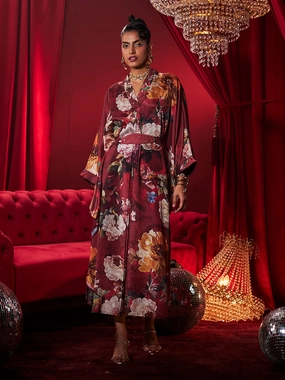 Relaxed Line Divine Dahlia Kaftan