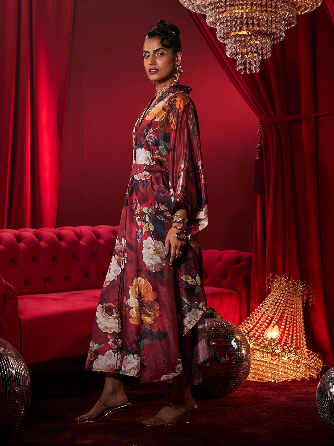 spring outfit Fit Focused Divine Dahlia Kaftan