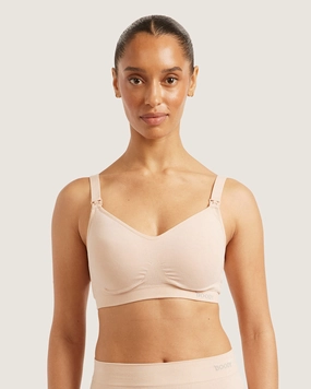 Wireless Maternity Bra - Shell Flexible Fabric Secure Hold