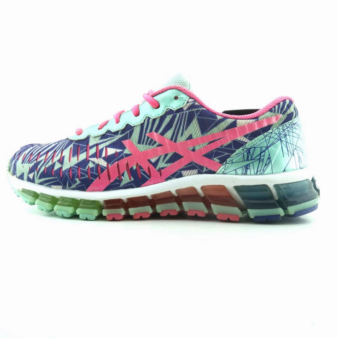 leather materials shock - absorbing running shoes ASICS  GEL-QUANTUM 360