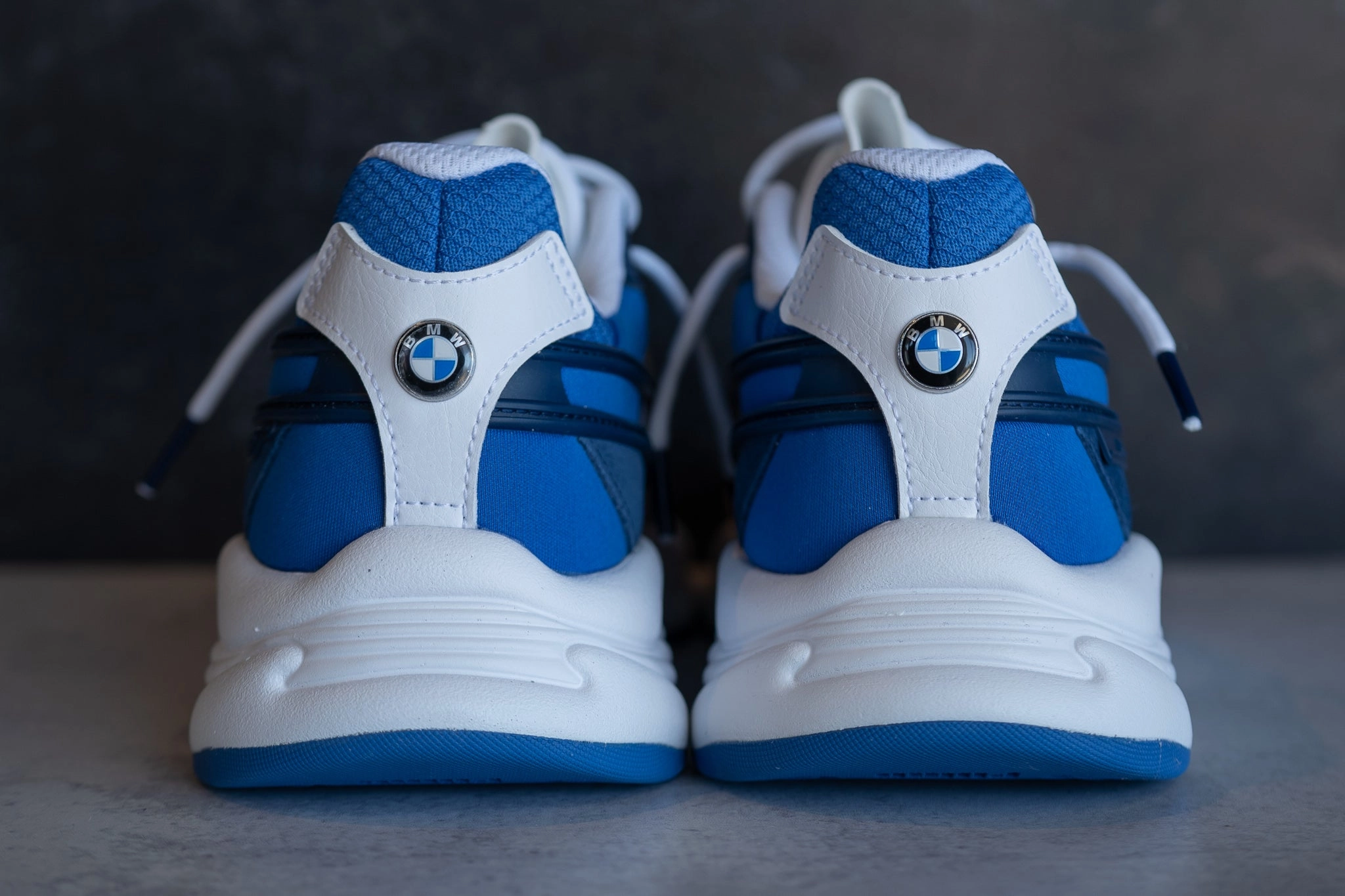 Puma BMW MMS RS-Connect (Alpine White) Shock-absorbent materials Footwear Tech