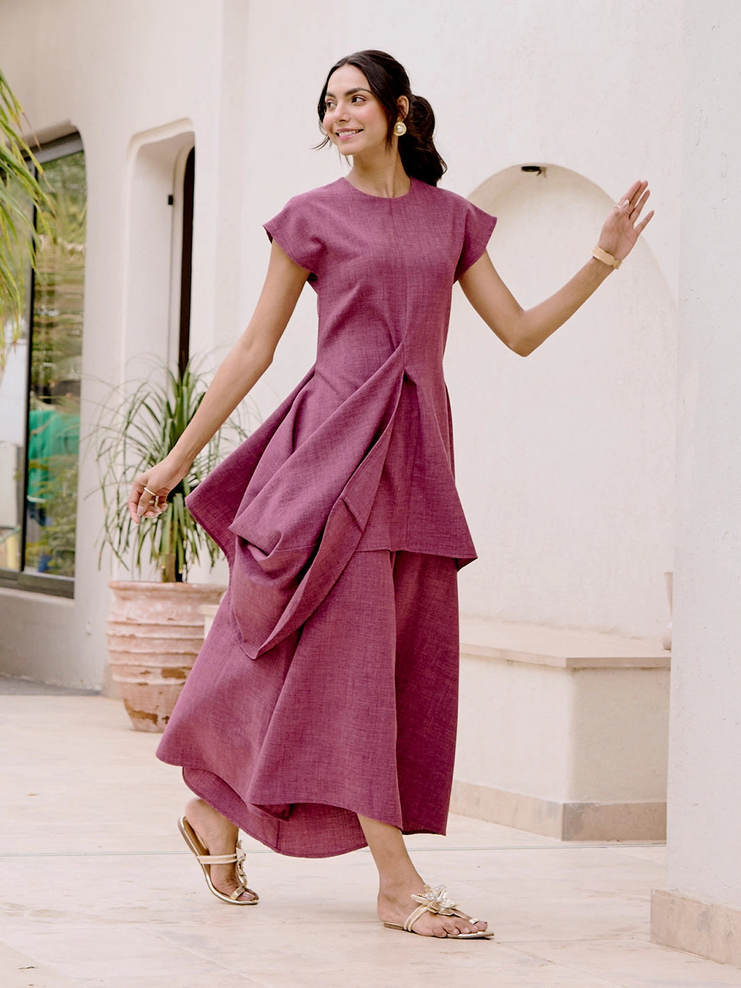 All Inclusive Lazuli Cowl Tunic