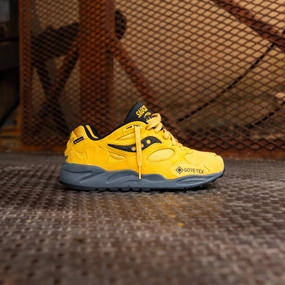 Road Performance Mens Saucony Grid Shadow 2 GTX (Yellow/Black)