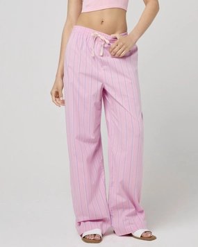 One-Piece Wear Late Breeze Villa Poplin Stripe Pant