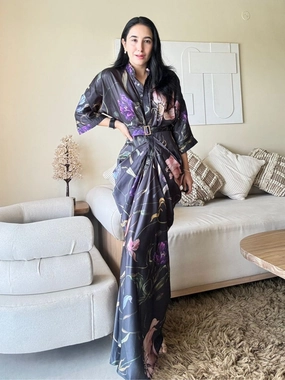 Waldorf Pleated Gown Chic Design