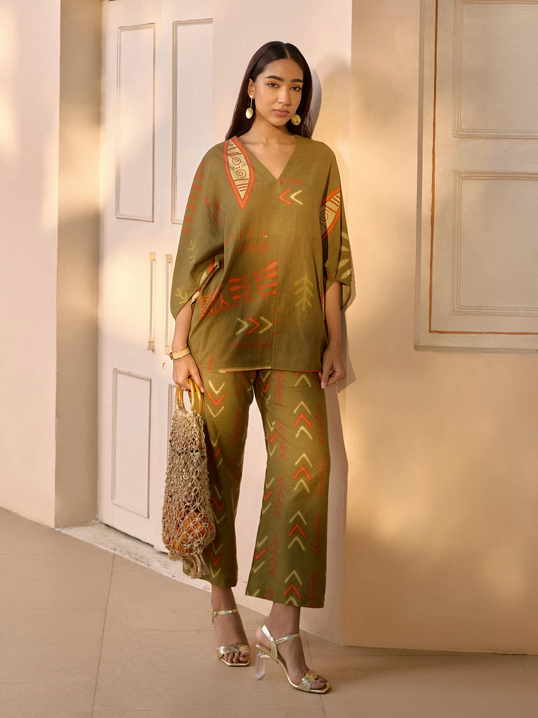 Nomad Safari Pant Elastic-Waist Charming Design