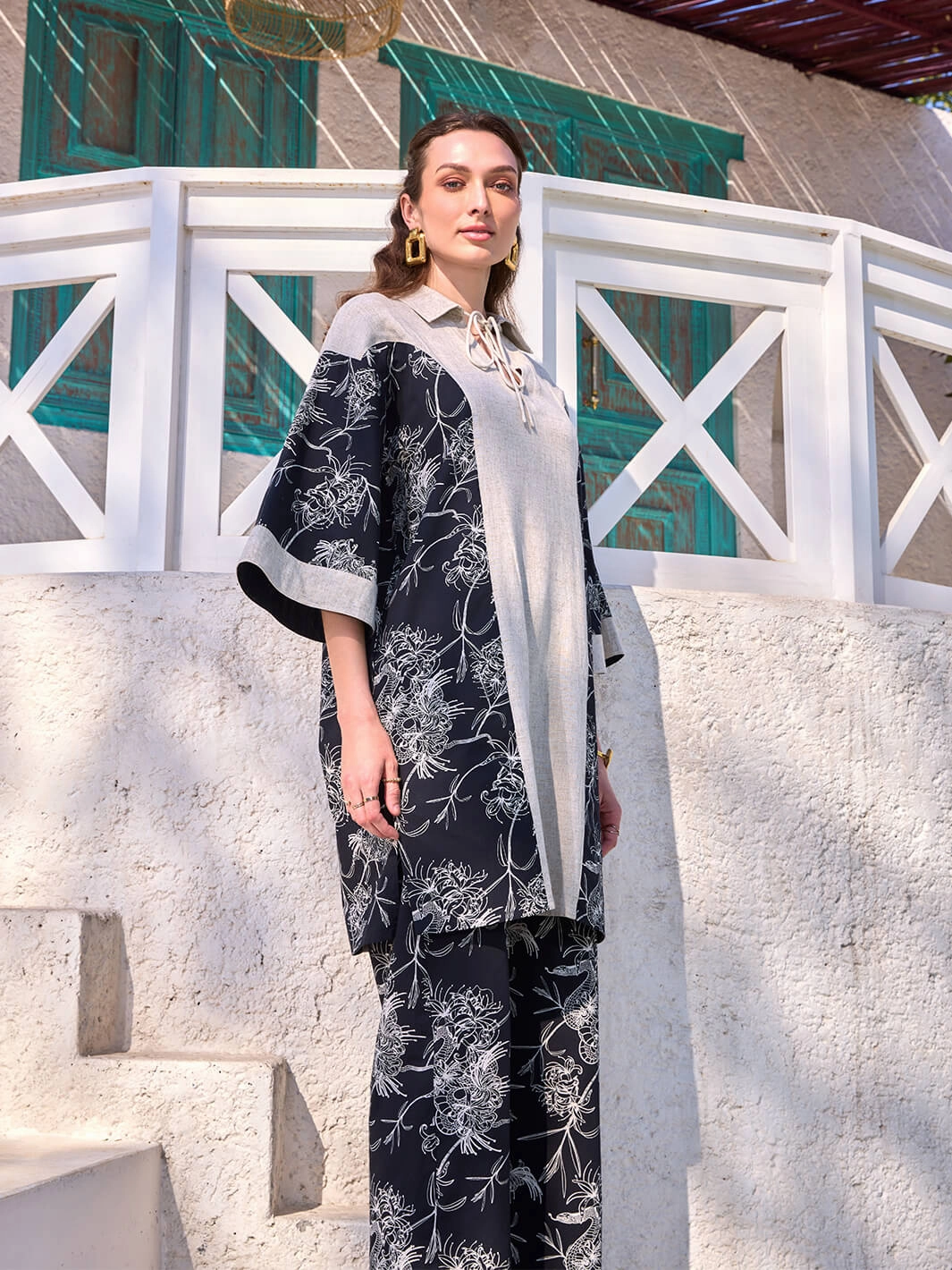 Regular-fit Cedrus Cotton Tunic