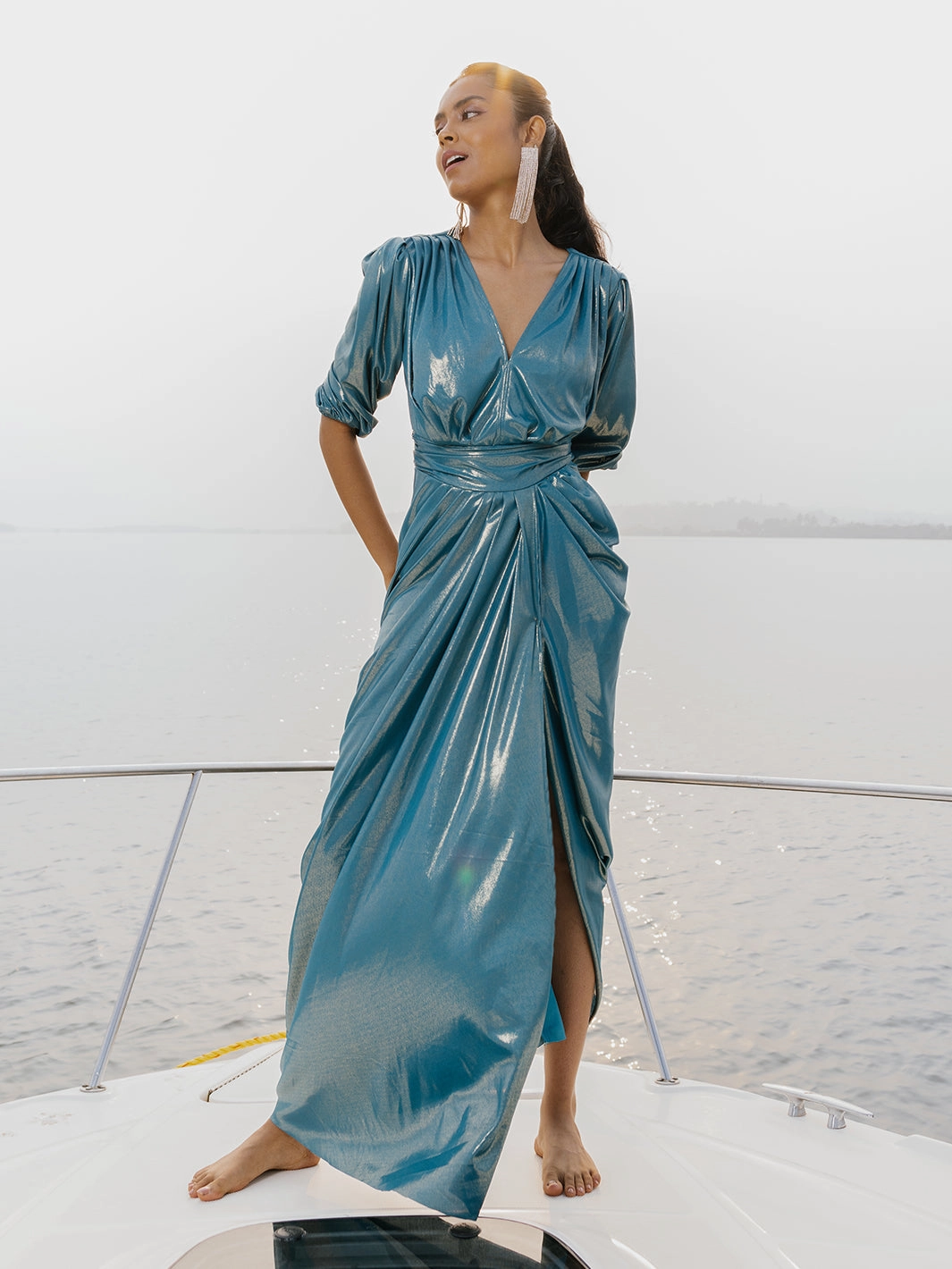 Fit Mood Sardinia Cowl Dress