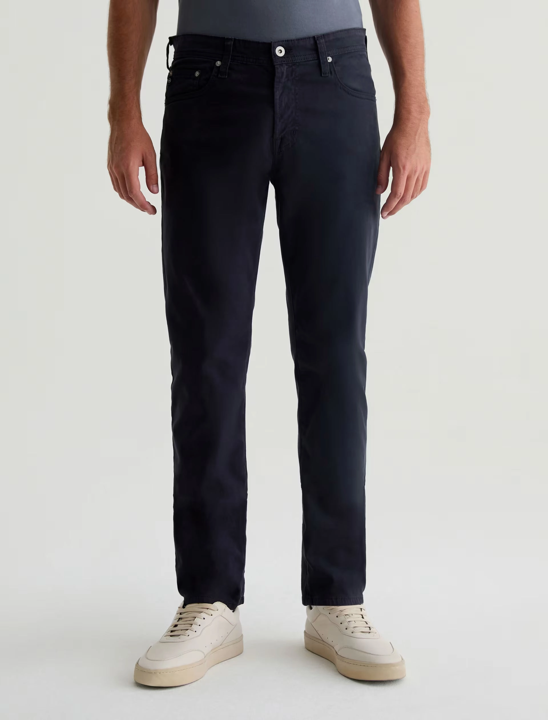 Simple clothing TELLIS SUEDED MODERN SLIM IN NEW NAVY