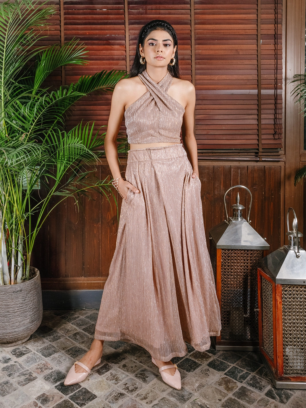 ORLEAN SHIMMER PANT Event Safe Everyday Ready