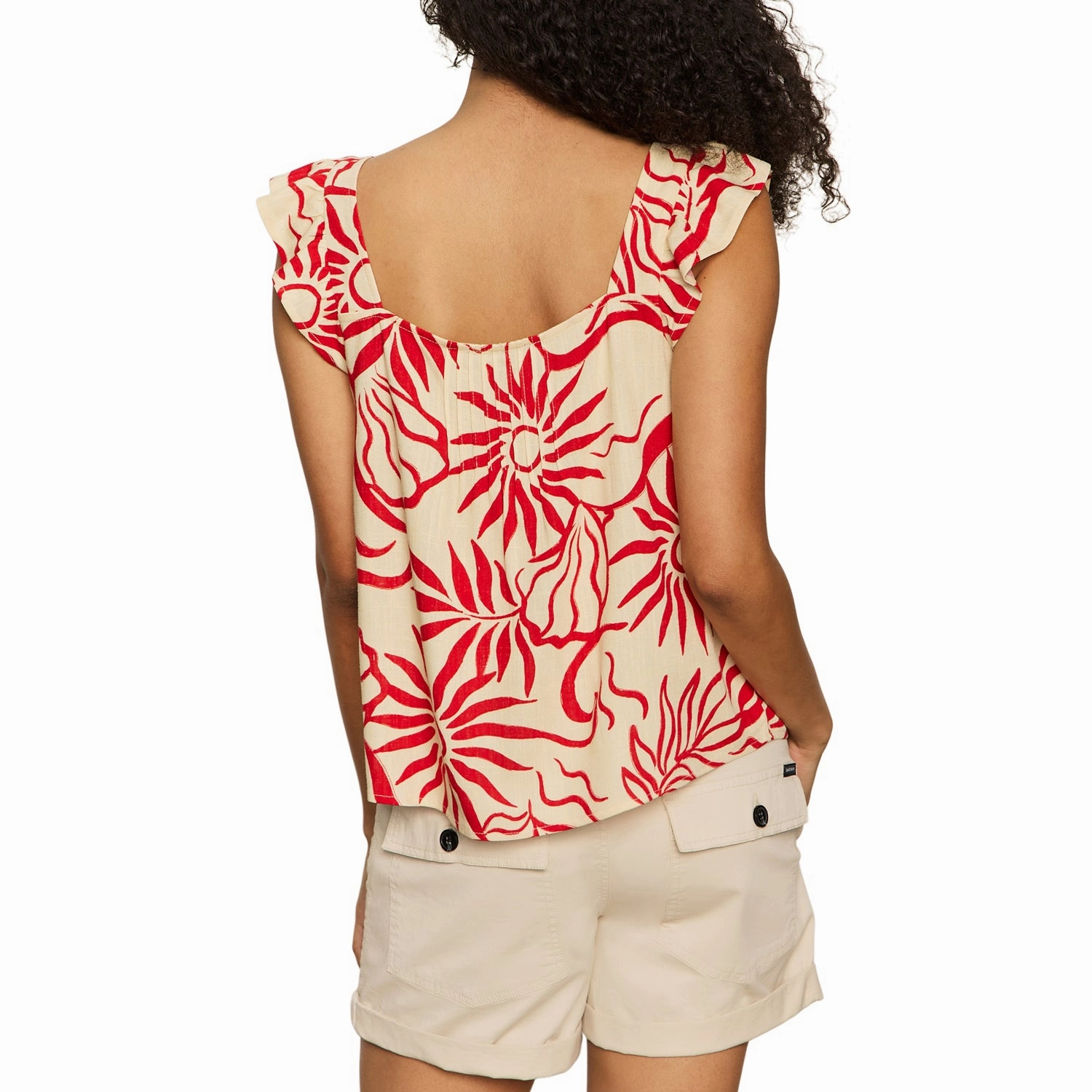 WrinkleResistant Finish Clean Cut TIME OFF SHELL IN SUNNY RIVIERA