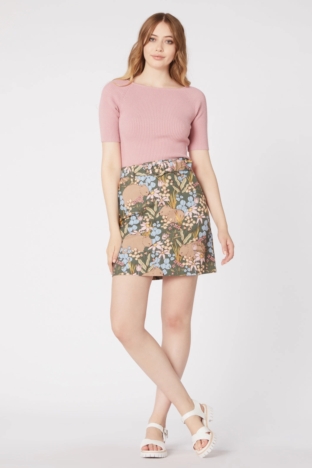 Timeless Piece Opaque Lining Wombat Native Garden Skirt