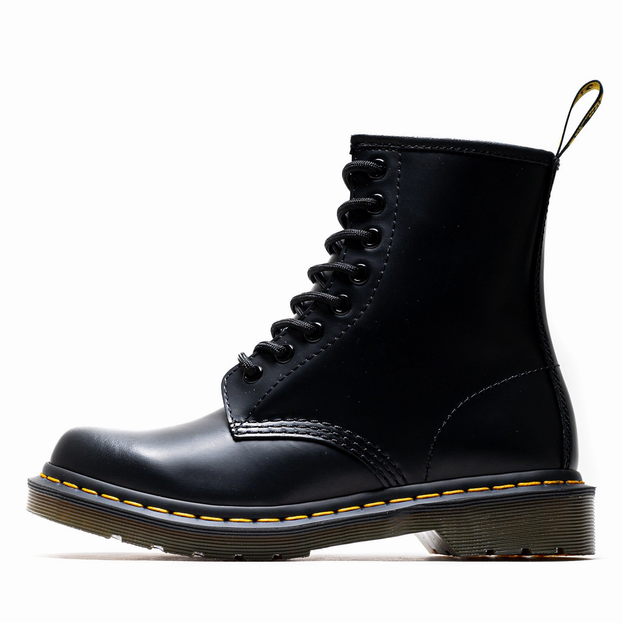 Outdoor Use Seamless Comfort Morning Walk Women's Dr. Martens 1460 Smooth Leather Boot - Black
