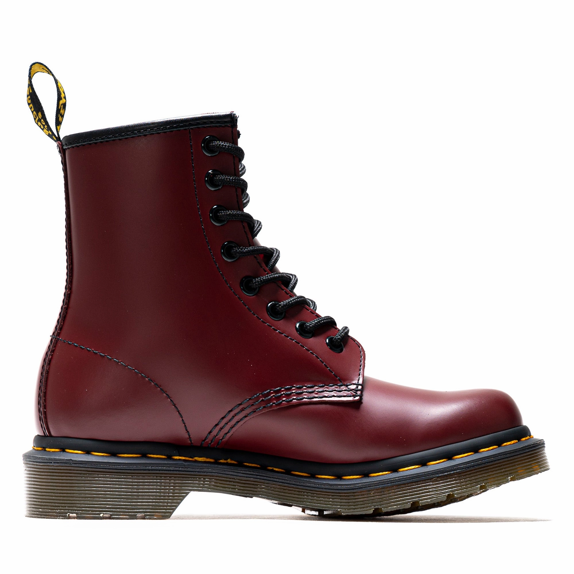 Women's Dr. Martens 1460 Smooth Leather Boot - Cherry Red Dressy look