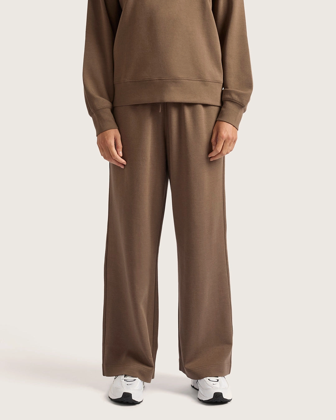 Smart Fit Women's Straight Leg Sweat Pants - Oyster