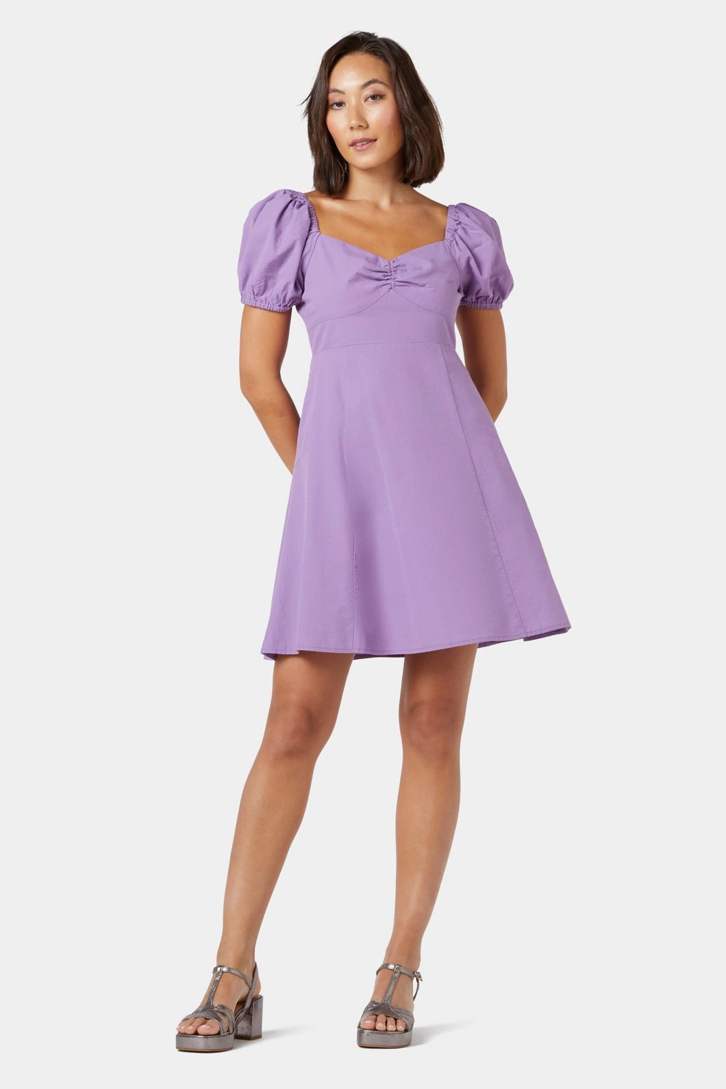 Versatile Layering Air Touch Wrenley Mini Dress