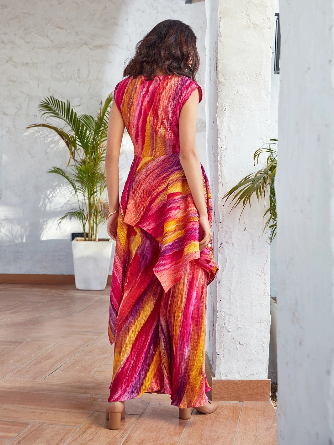 Zuma Pleated Pant Light Weave